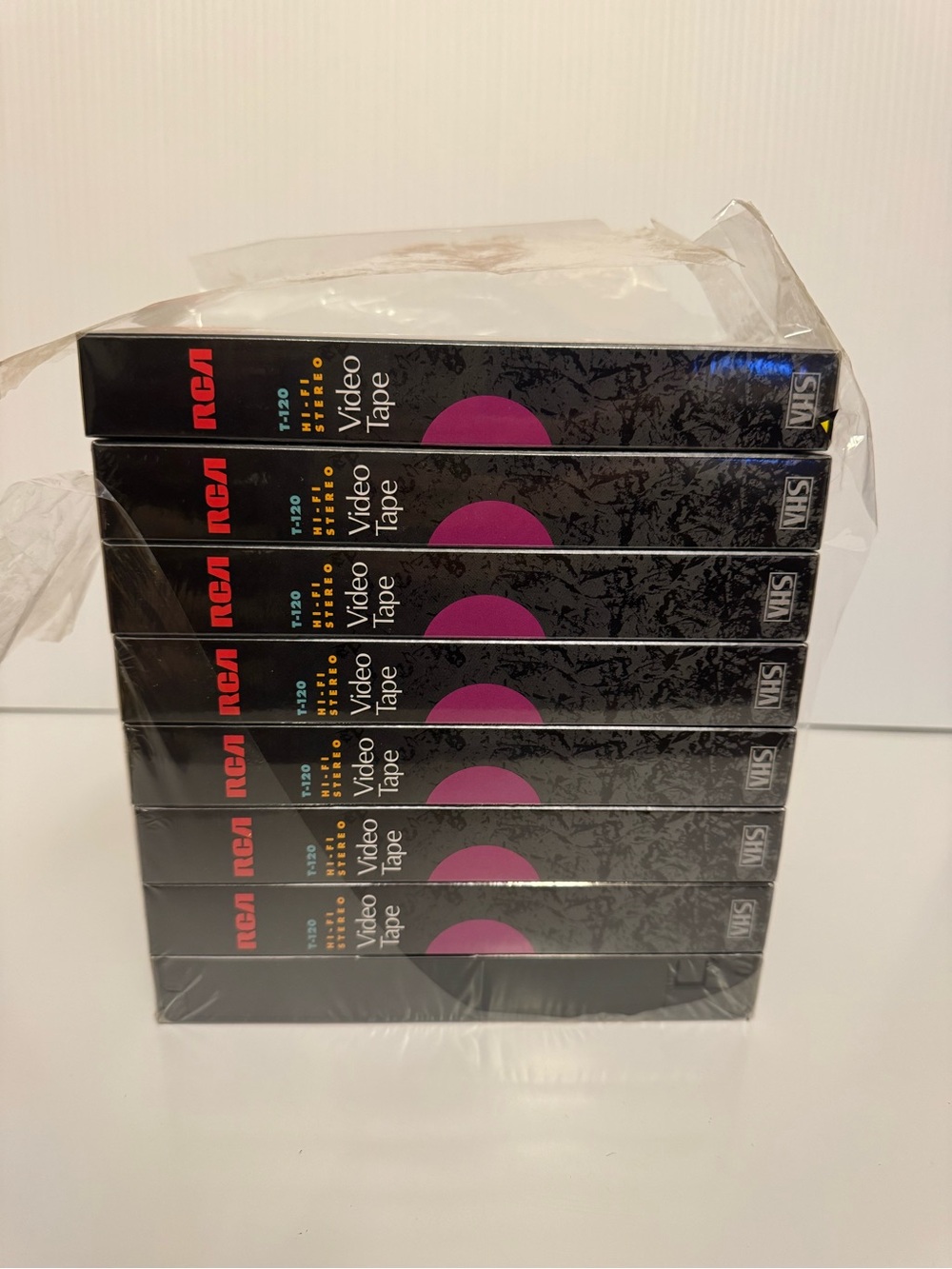 RCA VHS Video Tapes -  (8 Pack) T-120